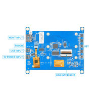 En stock YZY YH050WVR-P01 Écran tactile capacitif portable de 5 pouces /USB 800*480 avec 5 points de contact pour Raspberry Pi
