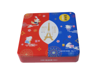 Boîte-cadeau en étain luxueuse, idéale pour l'emballage de bonbons, gâteaux de lune, médicaments, cacahuètes, thé, grains de café et autres aliments.