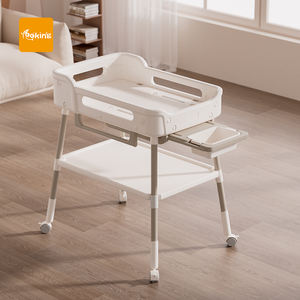 Les produits de couches pour bébés nouveau-nés les plus stables Soins des couches pour enfants Massage <span class=keywords><strong>pliable</strong></span> portable <span class=keywords><strong>Table</strong></span> à <span class=keywords><strong>langer</strong></span> pour bébé <span class=keywords><strong>avec</strong></span> <span class=keywords><strong>baignoire</strong></span> - Product Image 1