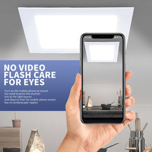 Plafonnier encastré ultra-plat 8,3*1,7cm AC220-240V Rond 3W 65LM/W avec <span class=keywords><strong>plaque</strong></span> de guidage de lumière PS PF0.5, OEM accepté pour le marché européen CE/ERP - Product Image 2