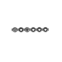 Plaque de fixation en acier inoxydable pour chirurgie orthopédique vétérinaire, implant de traumatologie, type « String of Pearls »