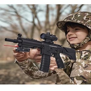 Nuevo Pistola de Bolas de Gel Eléctrica KK MP5 de 58 cm, Modo Completamente Automático, Pistola de Salpicaduras para Actividades al Aire Libre, Juegos de Disparos en Equipo - Product Image 4