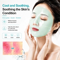 Masque Hydrogel Réparateur Profond et Hydratant au Riz Fermenté, Céramide Prébiotique, Nourrissant, Beauté, Marque Blanche, Étiquette Privée