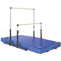 Barres asymétriques de gymnastique avancées Barre parallèle Rail en fibre de verre pour enfants Vente