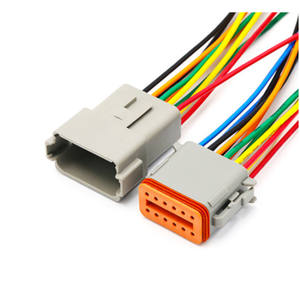 IATF16949 Serie <span class=keywords><strong>Dt</strong></span> Conector automotriz Cable Arnés de cables Telar de cables - Product Image 1