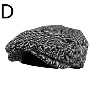 Cappelli da berretto retrò morbidi a quadri invernali da uomo traspiranti per il Comfort caldo berretti <span class=keywords><strong>Peaky</strong></span> Chapeau - Product Image 5