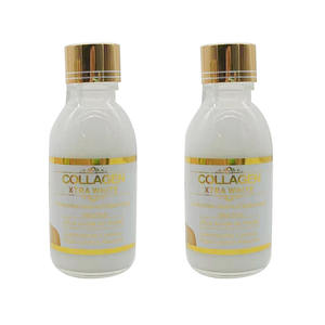 مغذية فائقة التفتيح الطبيعي مع مصل الوجه والجسم إكسترا بالكولاجين الأبيض للبشرة السوداء لعلاج حروق الشمس الجلدية - Product Image 1