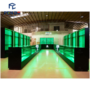 Meilleur fournisseur d'armoires de présentation pour magasins de <span class=keywords><strong>tabac</strong></span> et dispensaires, avec tiroirs, vitrine en verre à lumière verte pour la présentation de <span class=keywords><strong>tabac</strong></span> - Product Image 2
