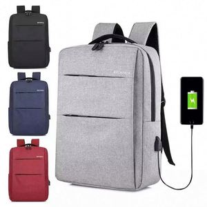 Business Travel University Laptop <b>Backpack</b> Waterproof Anti-Theft Zipper USB Port Polyester Lining 20-39L Capacity for Students - Product Image 6