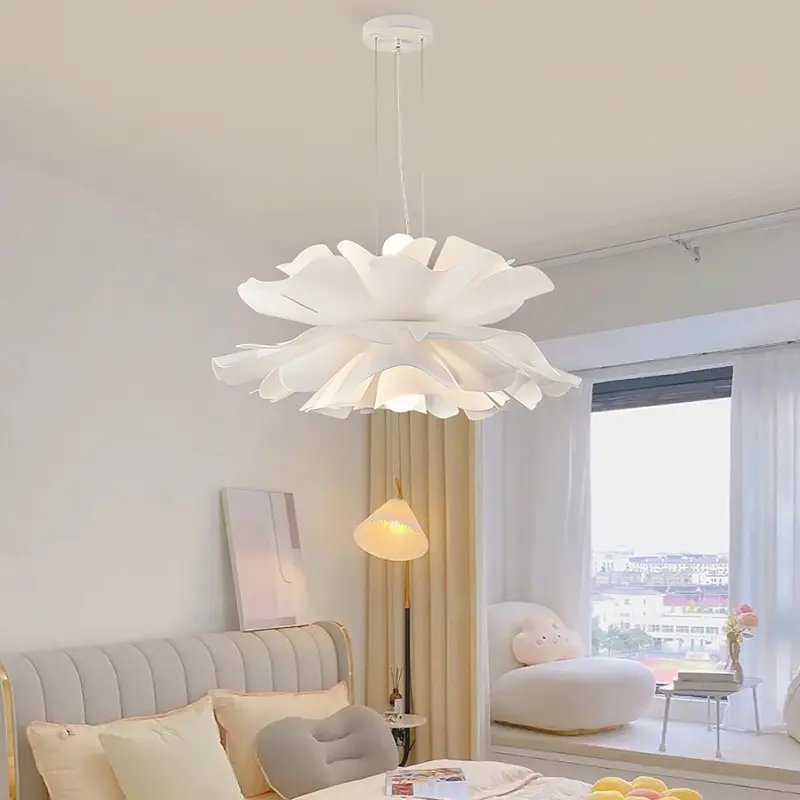 LED bedroom lamp European room ceiling lamp dining room lamp simple modern warm romantic home n chandelier