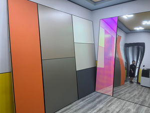 Popolare e Resistente Pannello in Marmo Serie Pietra con Impiallacciatura in Legno di Bambù Carbonizzato, Spessore 5MM 8MM, <span class=keywords><strong>per</strong></span> Decorazione Pareti Interne - Product Image 5