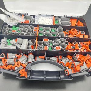 उच्च गुणवत्ता ip67 सुरक्षा स्तर 12पिन तांबा निकेल टिन संपर्क पीसी आवास सामग्री डीटस्सी डी क्रिम्पी उपकरण कनेक्टर - Product Image 2