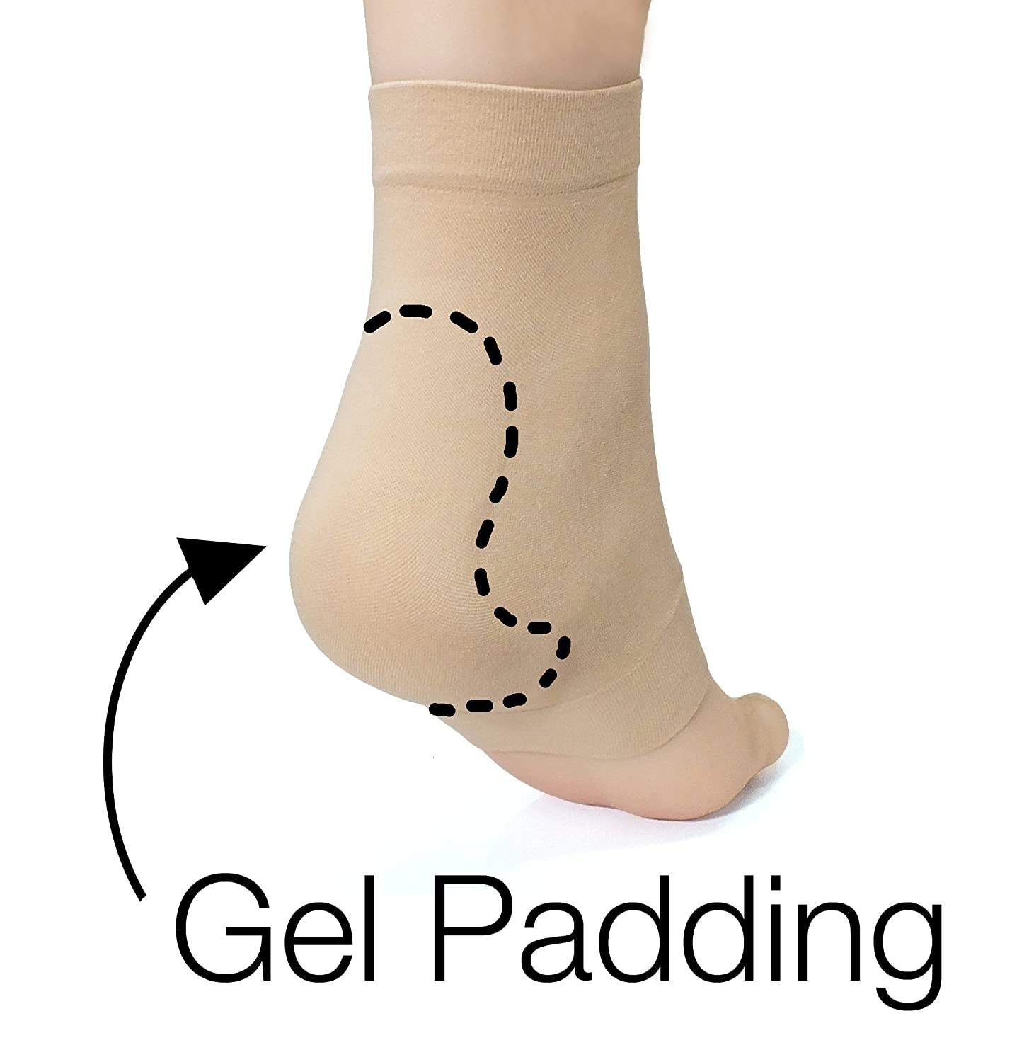 Achilles Heel Protector Compression Sleeve Sock For Athletic Use Oem