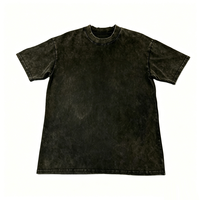 T-shirt DTG personnalisé Kornit gris foncé avec impression artistique visage vieilli style vintage – Fabrication OEM