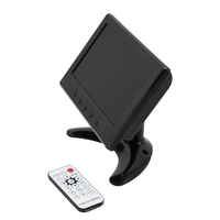 Nuevo Monitor de Pantalla Mini de 7 Pulgadas, Tamaño Pequeño con Carcasa de Plástico y Pantalla Táctil Opcional
