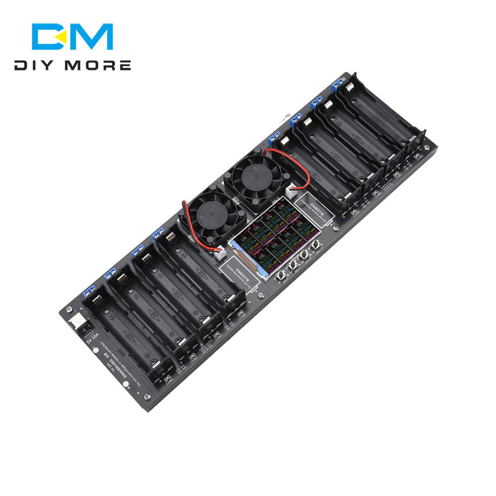 2.4 Inch 8 Channel 18650 Battery Tester with Automatic Charging