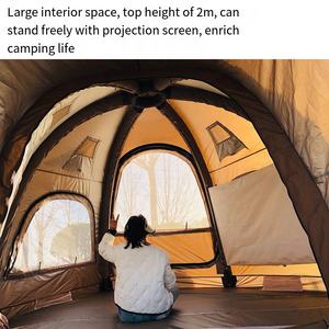 Tienda <span class=keywords><strong>de</strong></span> Campaña Inflable Automática Hexagonal Grande, Portátil, con Bomba <span class=keywords><strong>de</strong></span> Aire, Impermeable, <span class=keywords><strong>de</strong></span> Tela Oxford, para las Cuatro Estaciones, Venta al Por Mayor <span class=keywords><strong>de</strong></span> Fábrica - Product Image 6