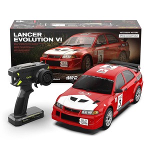 RLAARLO SLEVO 1/7 <span class=keywords><strong>Mitsubishi</strong></span> EVO 6.5 TME Coche de Rally RC con Licencia Oficial 4WD sin Escobillas 180A ESC 4274 Motor 6S Servo de 45kg Vehículo RTR - Product Image 1