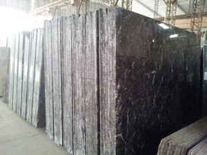 Boton đá bán buôn Cổ Phiếu Trung Quốc tối emperador sàn đá cẩm thạch tấm - Product Image 6