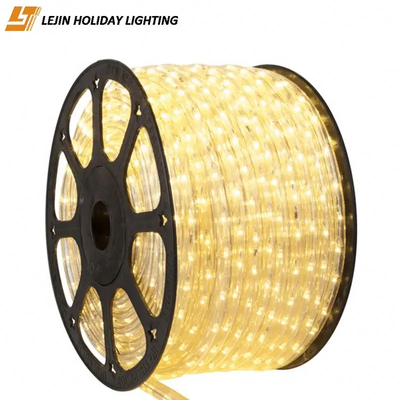 flashing rope light 100m led rope lights decoration light for waterproof outdoor decoration