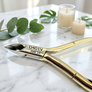 D401V Stainless Steel <b>Nail</b> Nippers Jaw 16mm Wide Opening Straight Sharp Blade Professional Luxury <b>Nail</b> <b>Tool</b> for Thick <b>Nails</b> - Product Image 1
