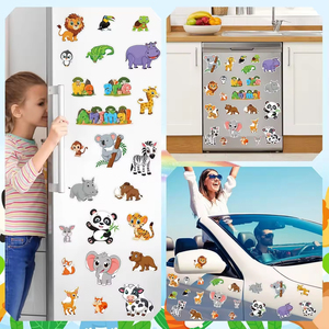 Pegatinas Magnéticas Personalizadas con Logotipo, Pegatinas Decorativas de Dibujos Animados en Diversas Formas para Refrigerador, Hogar, Escuela, Oficina y Regalos - Product Image 4