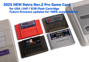 SD2 SNES Pro Flash Cart 1200 Trong 1 Retro 16 Bit Trò Chơi Hộp Mực Cho USA/Eur/Nhật Bản Phiên Bản Giao Diện Điều Khiển Với Pin - Product Image 6