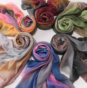 Lencos de seda Ecsswarat para mujeres, hijabs egipcios, jilbabs, conjuntos de niqab bordados, conjuntos de hijab, conjuntos hijabi - Product Image 1