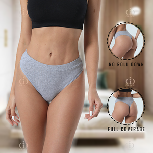 Commerci all'ingrosso vendita calda cotone a coste estate T indietro brasiliano Branded High Cut perizoma in cotone senza cuciture mutandine da donna <span class=keywords><strong>intimo</strong></span> - Product Image 2