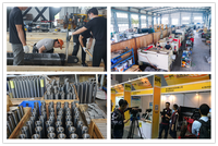 Plataforma de Movimiento 6DOF para Simulador de Vuelo de 2000 KG de Fabricante Profesional para Películas