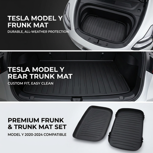 Alfombrilla para Maletero Compatible con Modelos Renovados Y/3, TPE, Delantera y Trasera, Accesorios de Modificación para Automóvil 2021-2023 - Product Image 4