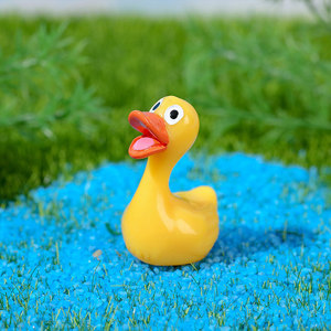 Ornements d'animaux miniatures en résine, ensemble de canards et grenouilles, décoration de table et de jardin - Product Image 3