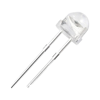QIMEI Lampada LED a Infrarossi 3mm 5mm Tipo Cappello di Paglia 850nm 940nm 620nm 0.06W