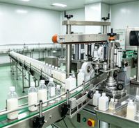 Machine d'étiquetage automatique électrique à double/simple face haute productivité pour bouteilles et boîtes en plastique/verre