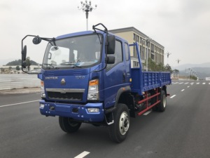 Nuevo Camión Ligero HOWO Sinotruk 2024, 12 Toneladas, 4x2 <span class=keywords><strong>4x4</strong></span>, Diésel, Bajo <span class=keywords><strong>Precio</strong></span>, Mini Camión Volquete con Volante a la Izquierda para África, <span class=keywords><strong>Camioneta</strong></span> de Carga - Product Image 2