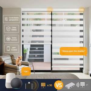 Nouvelle mise à niveau de haute qualité filtrant les stores zébrés électriques <span class=keywords><strong>anti</strong></span>-<span class=keywords><strong>UV</strong></span> <span class=keywords><strong>pour</strong></span> Windows - Product Image 3