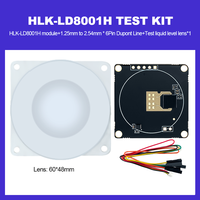 Module radar HLK-LD8001H 80 GHz, capteur de niveau de liquide sans contact, longue portée, haute précision, faible consommation d'énergie pour la surveillance industrielle