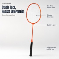 Raquette de badminton authentique d'usine, raquette double haute élasticité pour adultes, disponible en plusieurs couleurs