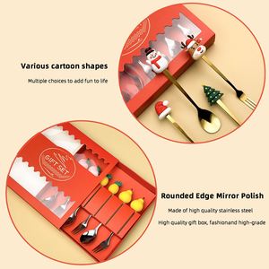 ชุดช้อนซิลิโคนเกรดพรีเมียมสีทอง ของขวัญคริสต์มาส ของขวัญวันคริสต์มาส ชุดช้อนสแตนเลส สำหรับใช้ในบ้านและงานปาร์ตี้ - Product Image 3