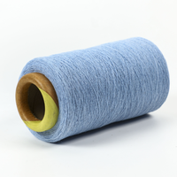 Fil cardé à extrémité ouverte 8/1, fabricant chinois, fils mélangés colorés en coton recyclé et polyester 6s/1 8s/1