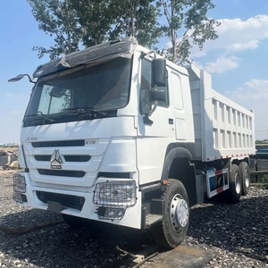 Camion benne lourd d'occasion SINOTRUK HOWO 8x4 12 roues 371 375 380HP Diesel pour travaux de terrassement en Afrique - Promotion - Product Image 2