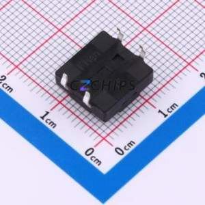 TSW12161-050B511BA Tactile Switch Through hole-4P,11.7x11.5mm Switch Single Pole Single Throw Round Button 2.8N 11.7mm - Product Image 2