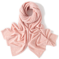 Luxe Respirant Chaud Doux Plaine Élégant Châle Couverture Hijabs Personnalisé Femmes Laine Pashmina Cachemire Écharpe Châle Hiver Épais