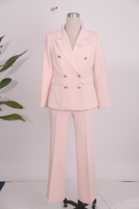 Nuevos Diseños de Trajes de Negocios para Mujer Talla Grande, Conjunto de Dos Piezas, Trajes de Pantalón para Oficina para Damas - Product Image 4