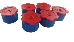 ฝาปิดฝาเกลียวพลาสติก PP แบบเติมไม่ได้24มม. 28มม. สำหรับปั๊มขวดสเปรย์การใช้สารเคมีกำหนดเอง - Product Image 4