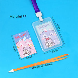 Porta Tarjetas de Identificación FOSKA y Accesorios, Porta Tarjetas de Identificación Vertical de Plástico Duro <span class=keywords><strong>para</strong></span> Estudiantes <span class=keywords><strong>con</strong></span> Ventana Transparente <span class=keywords><strong>para</strong></span> Suministros de Oficina y Escolares - Product Image 2