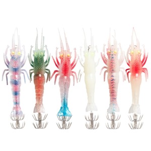 Señuelo de camarón suave Yajie de 3.9 pulgadas y 9.4g, cebo biónico para pesca de lubina - Product Image 4