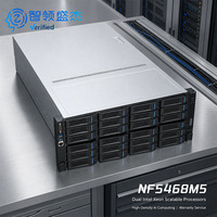 NF5468M5 8GPU Video Analysis Inference Server 4U 2 Socket Xeon DDR4 untuk Beban Kerja Pengstrukturan Video AI Cloud