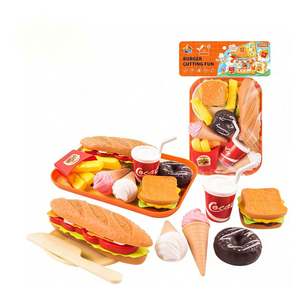 Ensemble de jouets de cuisine pour enfants, cuisine d'imitation, fruits et légumes à découper, jeu de rôle pour enfants, maison, jouet éducatif pour apprendre la cuisine - Product Image 1