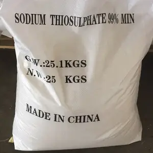 Made In China 98.5% Sodium Thiosulfate Pentahydrate 99% Sodium Thiosulphate